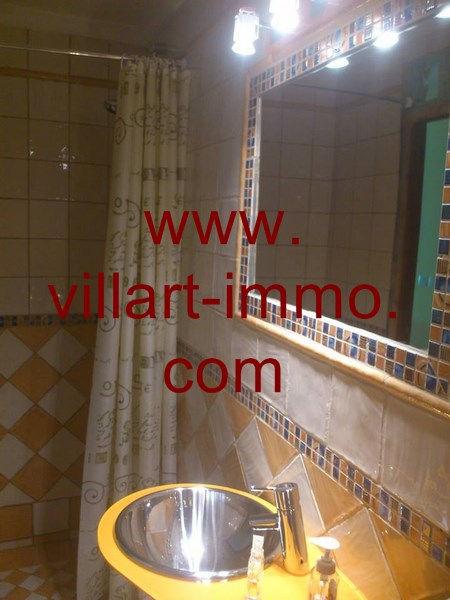 5-A louer-Appartement-Meublé-Assilah-Salle de bain-L916-Villart immo