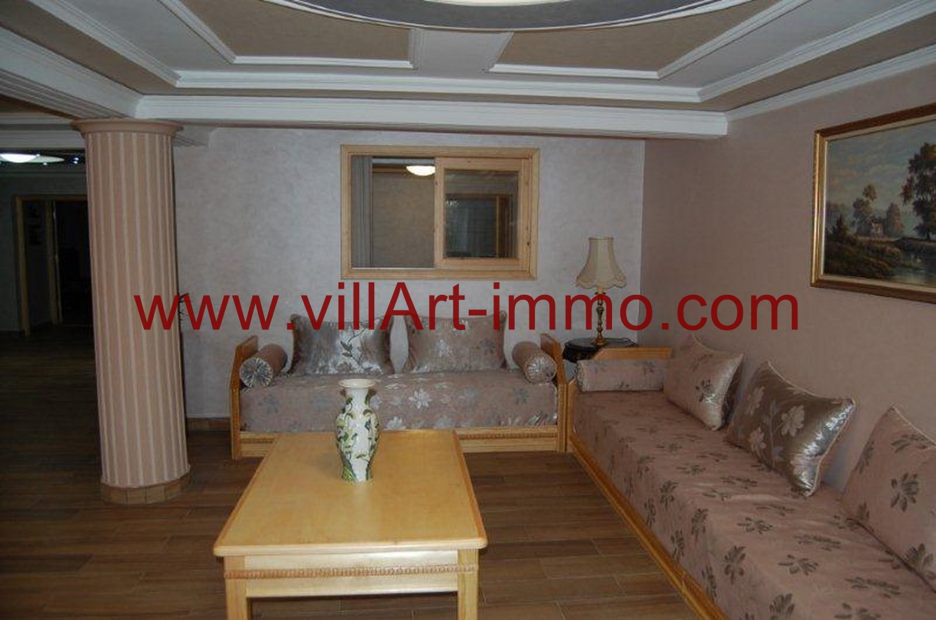 2-Location-Appartement-Tanger-Salon-L741-Villart immo