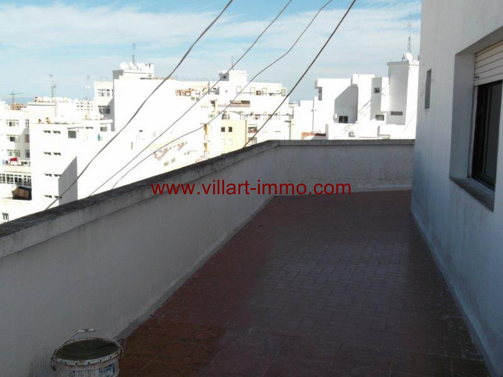 2- Vente -appartement-Tanger-Maroc–Centre-De-Ville-Terrasse 2 -VA91-Villartimmo