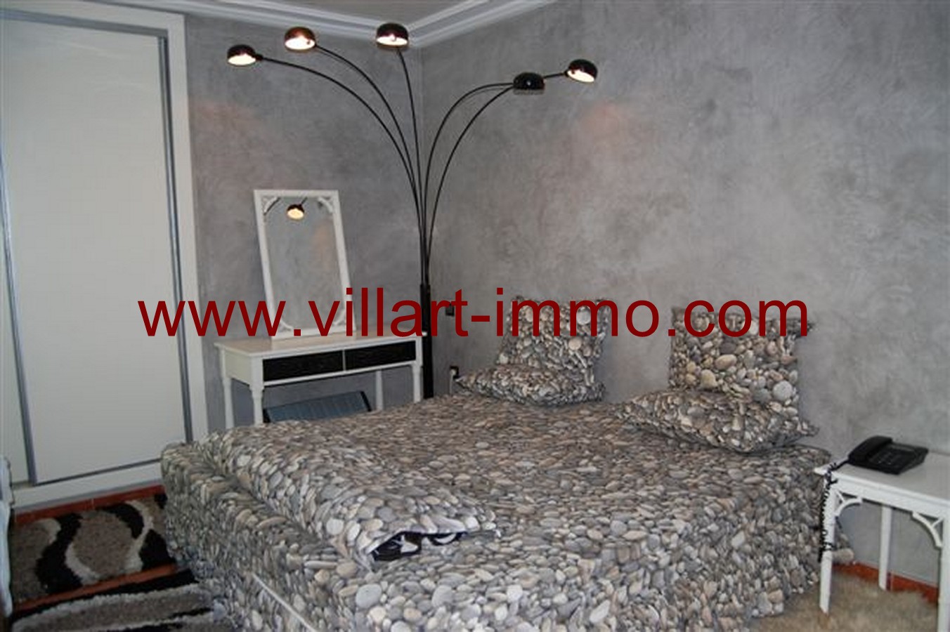 3- Vente -Appartement-Tanger-Maroc–Anejma-Chambre 1-VA26-Villartimmo