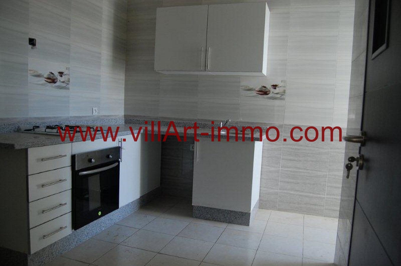4-Location-Appartement-Non meublé-Tanger-Cuisine-L733-Villart immo