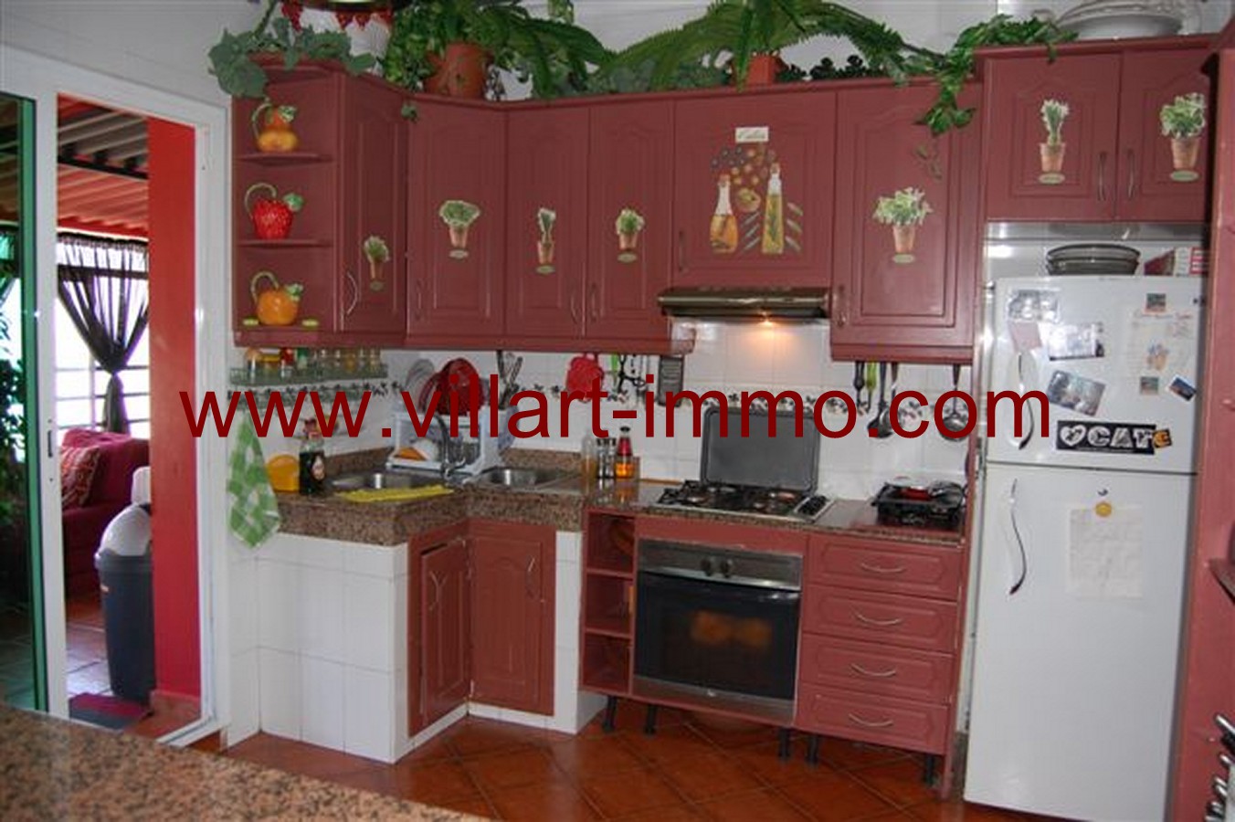 5- Vente -Appartement-Tanger-Maroc–Anejma-Cuisine-VA26-Villartimmo