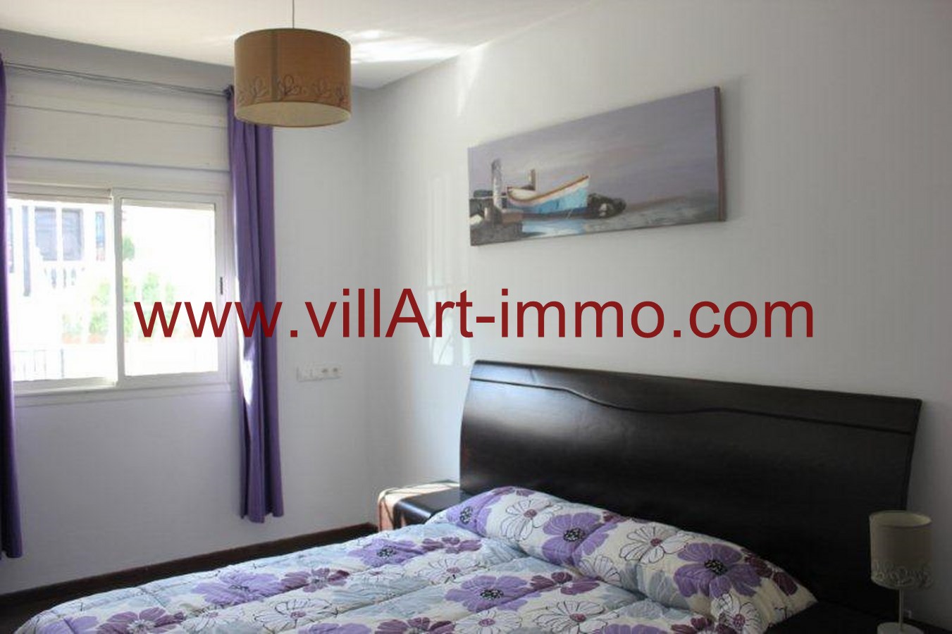 6-Location-Appartement-Meublé-Tanger-Chambre 1-L720-Villart immo