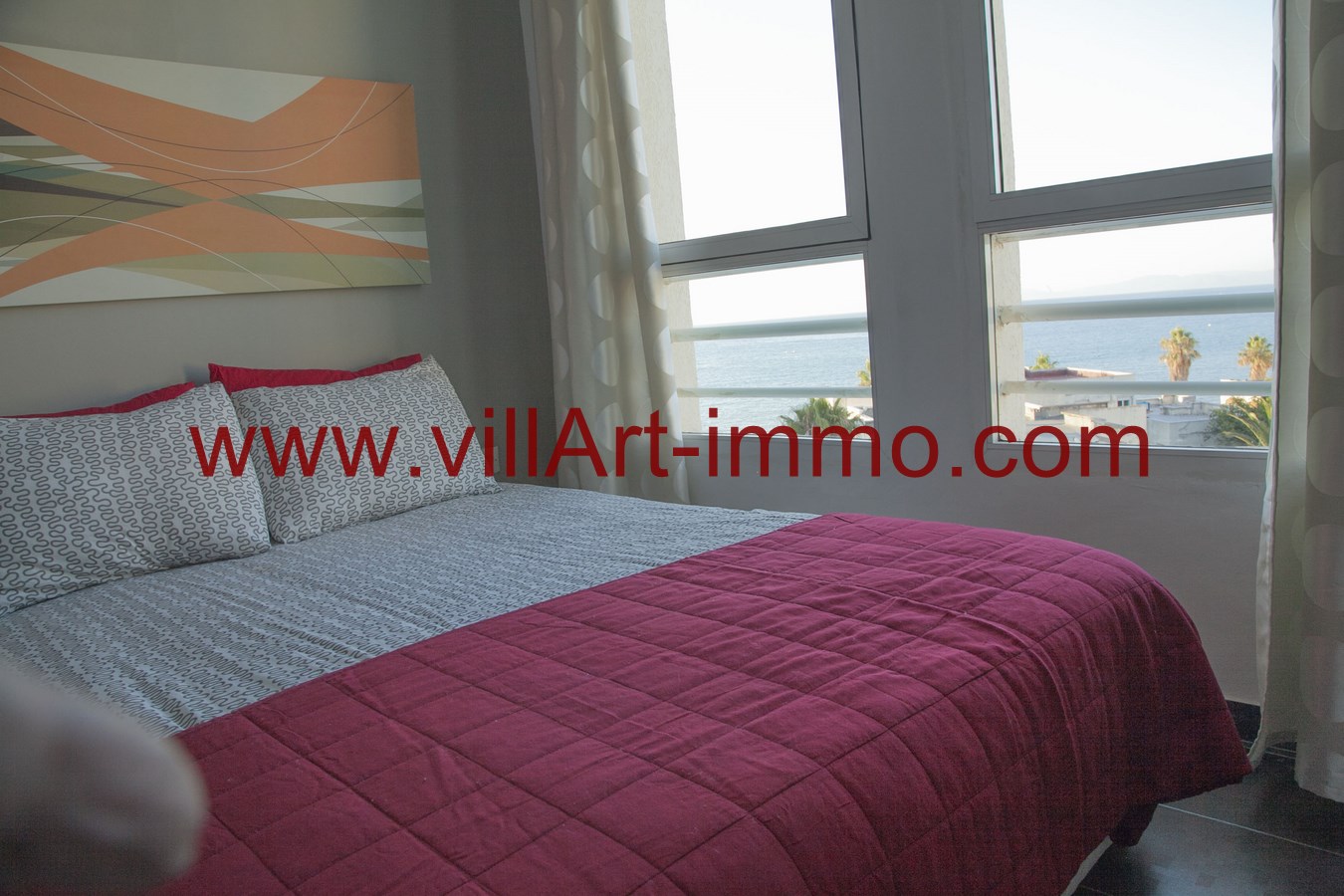 6-Location-Appartement-Tanger-Chambre 1-L747-Villart immo