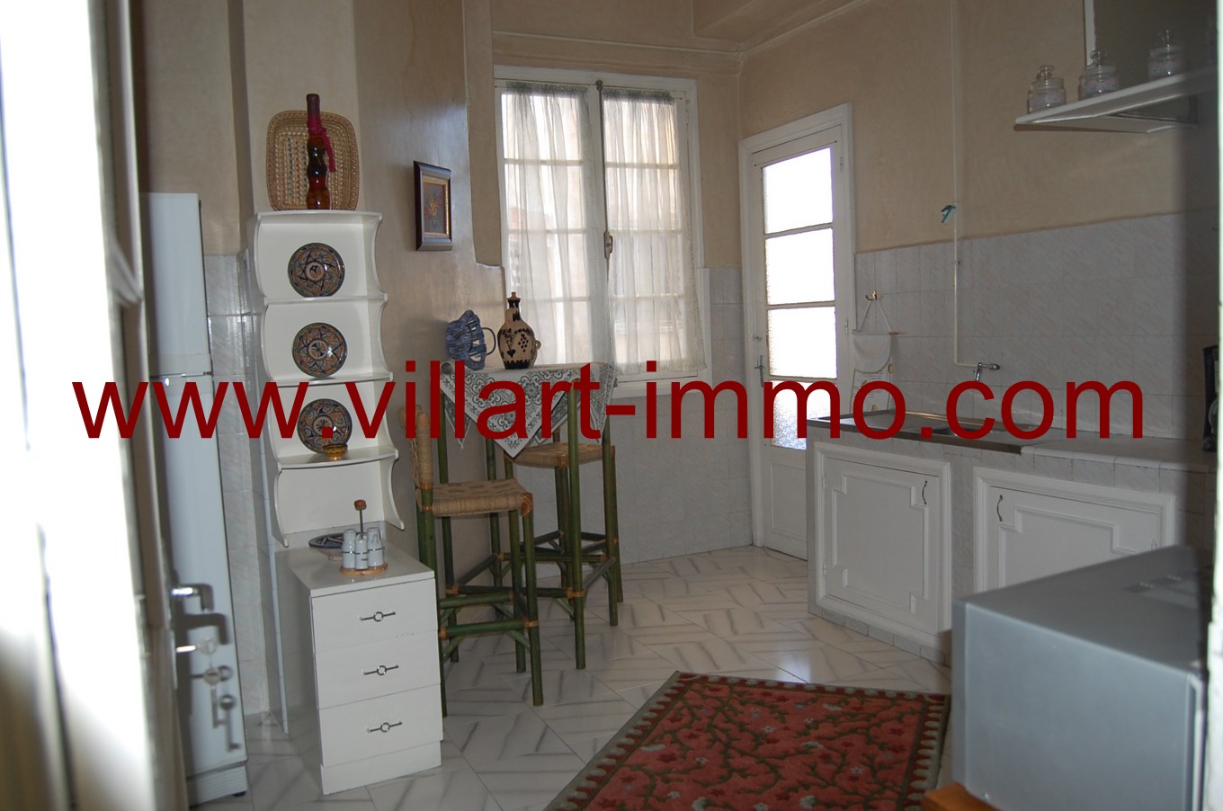 6-Location-Appartement-meublé-Tanger-cuisine -L673-Villart-immo