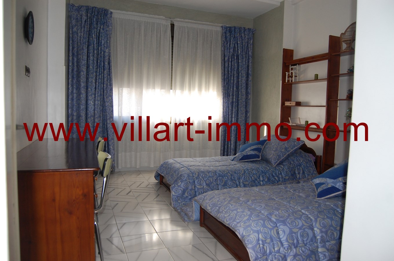 7-Location-Appartement-meublé-Tanger-chambre 1-L673-Villart-immo