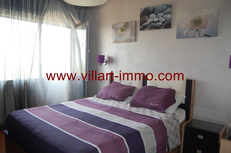 3-Location-Appartement-Meublé-Tanger-Malabata-Chambre 1-L980-Villart immo