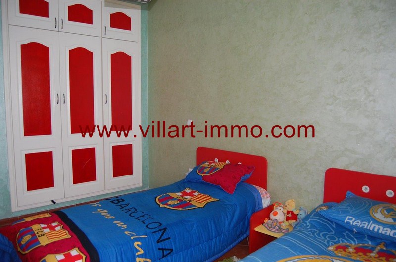 4-Location-Appartement-Meublé-Tanger-Malabata-Chambre 2-L980-Villart immo