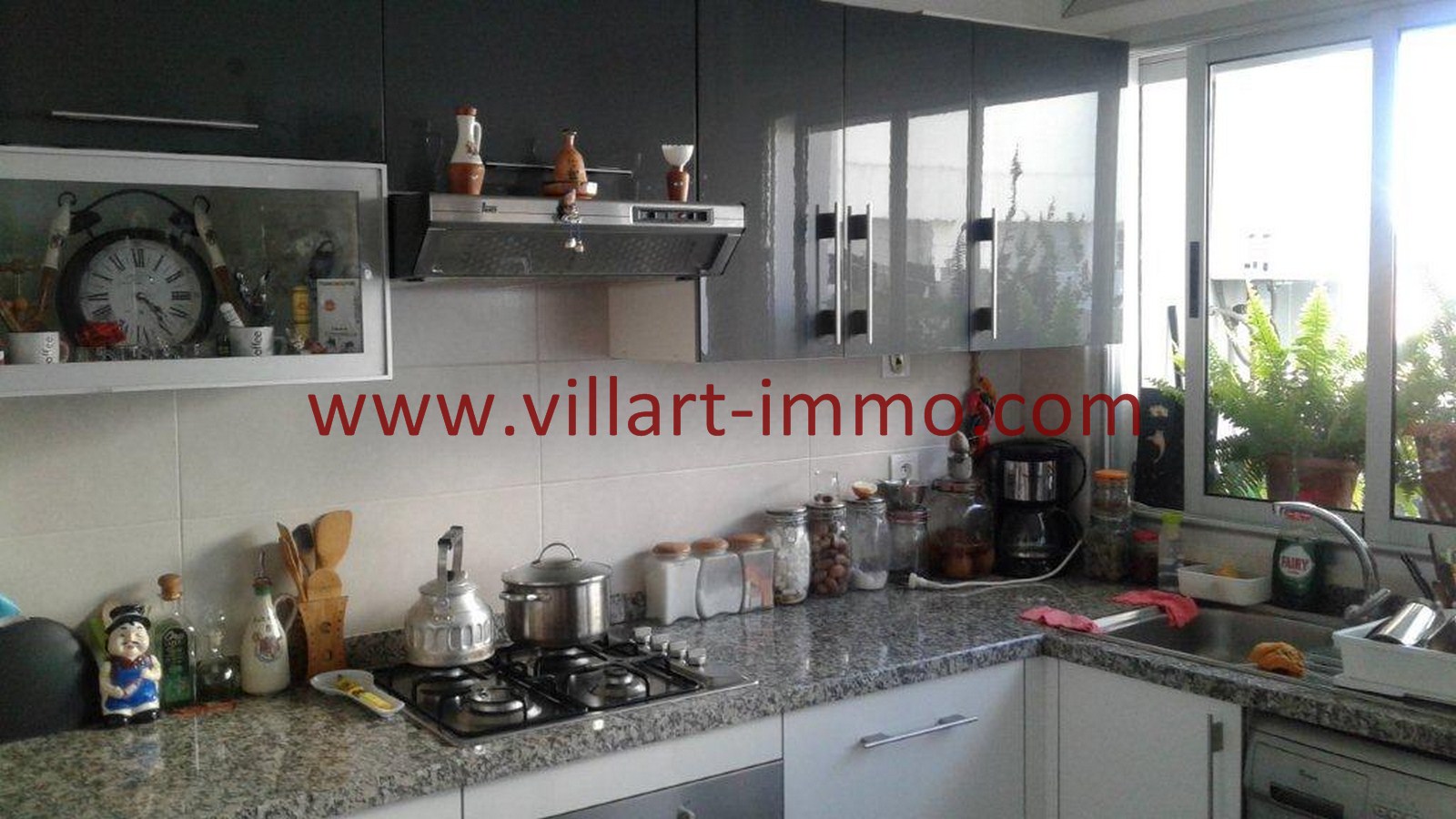 6-A vendre-Appartement-Tanger-Castilla-Cuisine-VA473-Villart immo-Agence Immobilière