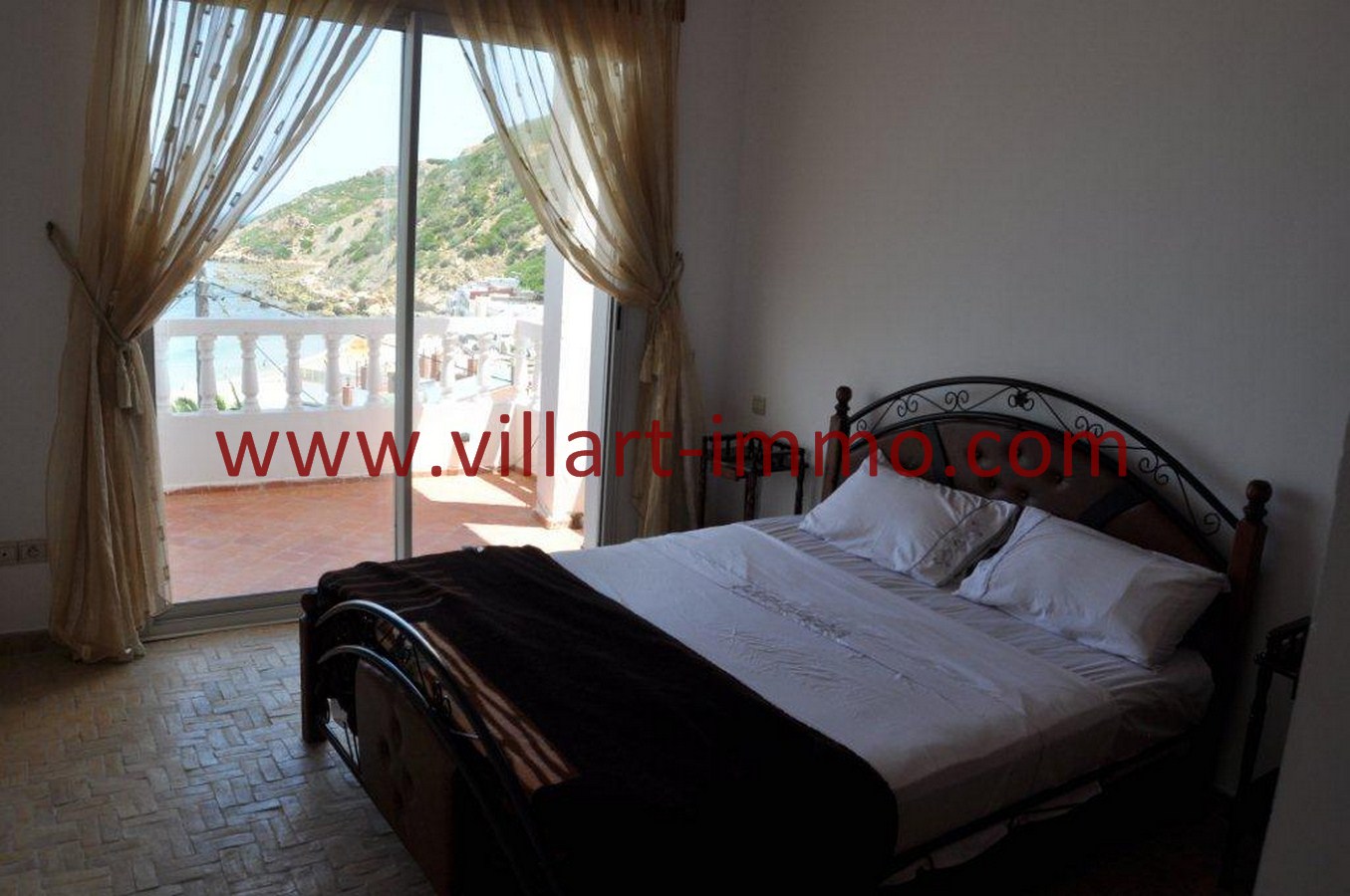 9-Vente-Villa-Tanger-Playa blanca-Chambre à coucher 2 -VV551-Villart Immo