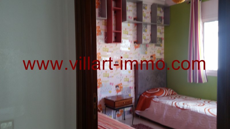 9-Location-Appartement-Meublé-Tanger-Malabata-Chambre 2-L915-Villart immo