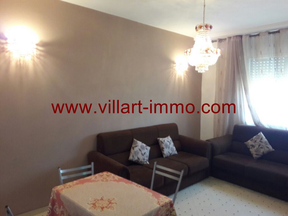 1-Vente-Appartement-Tanger-Salon 1-VA467-Villart Immo