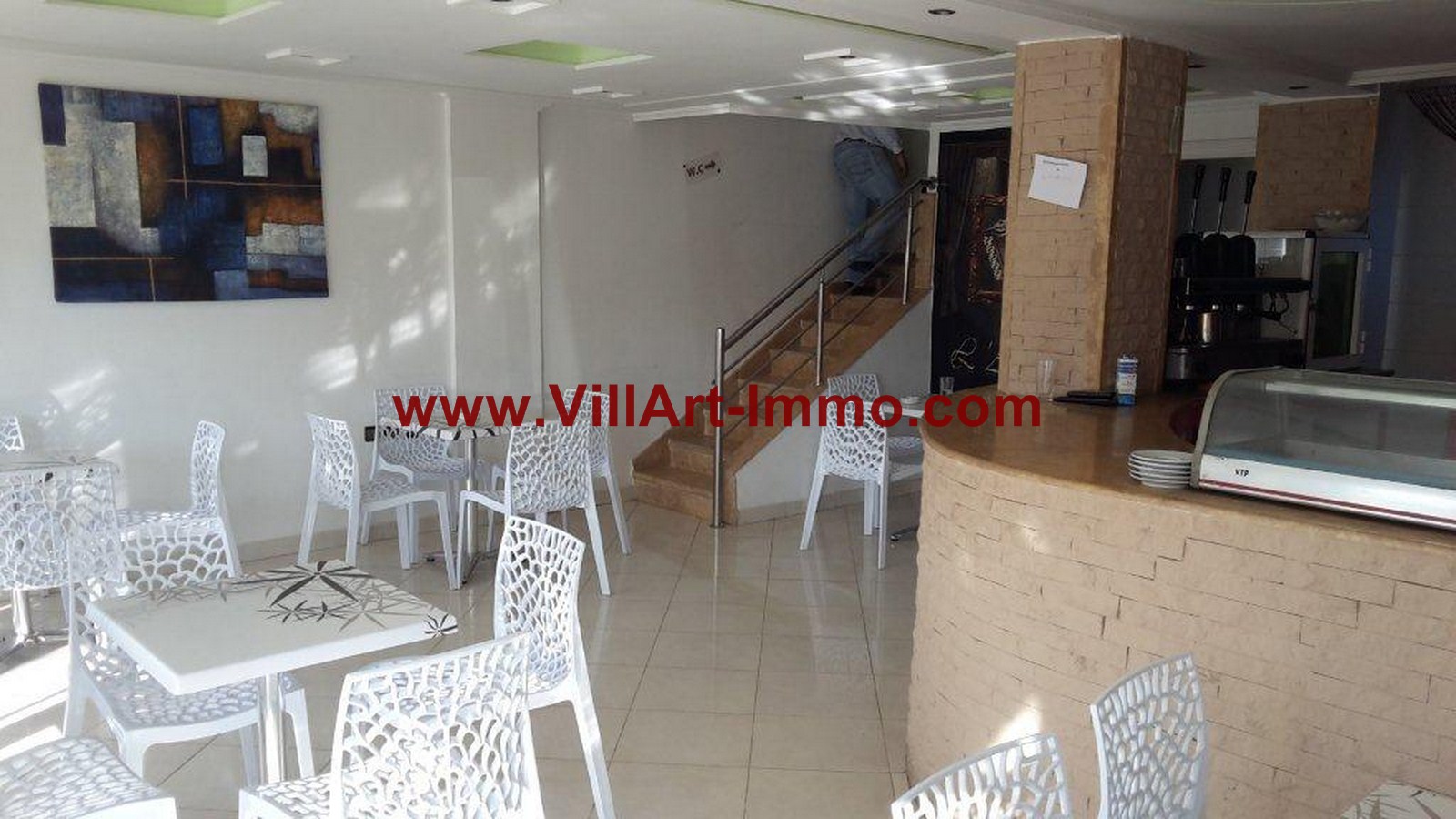 5-Vente-Fonds-de-Commerce-Tanger-salle-de-Restaurant 2-VLC286-Villart-immo