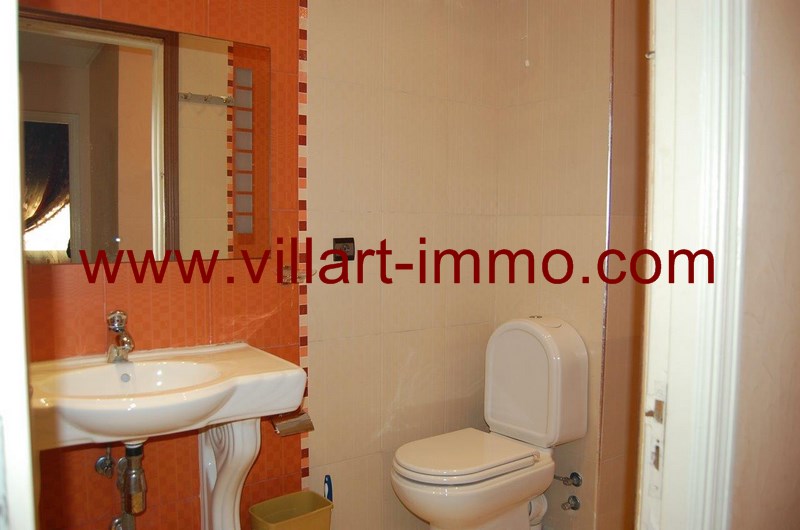 5-Location-Appartement-meublé-Tanger-Salle de bain 1 - L55-Villart-Immo