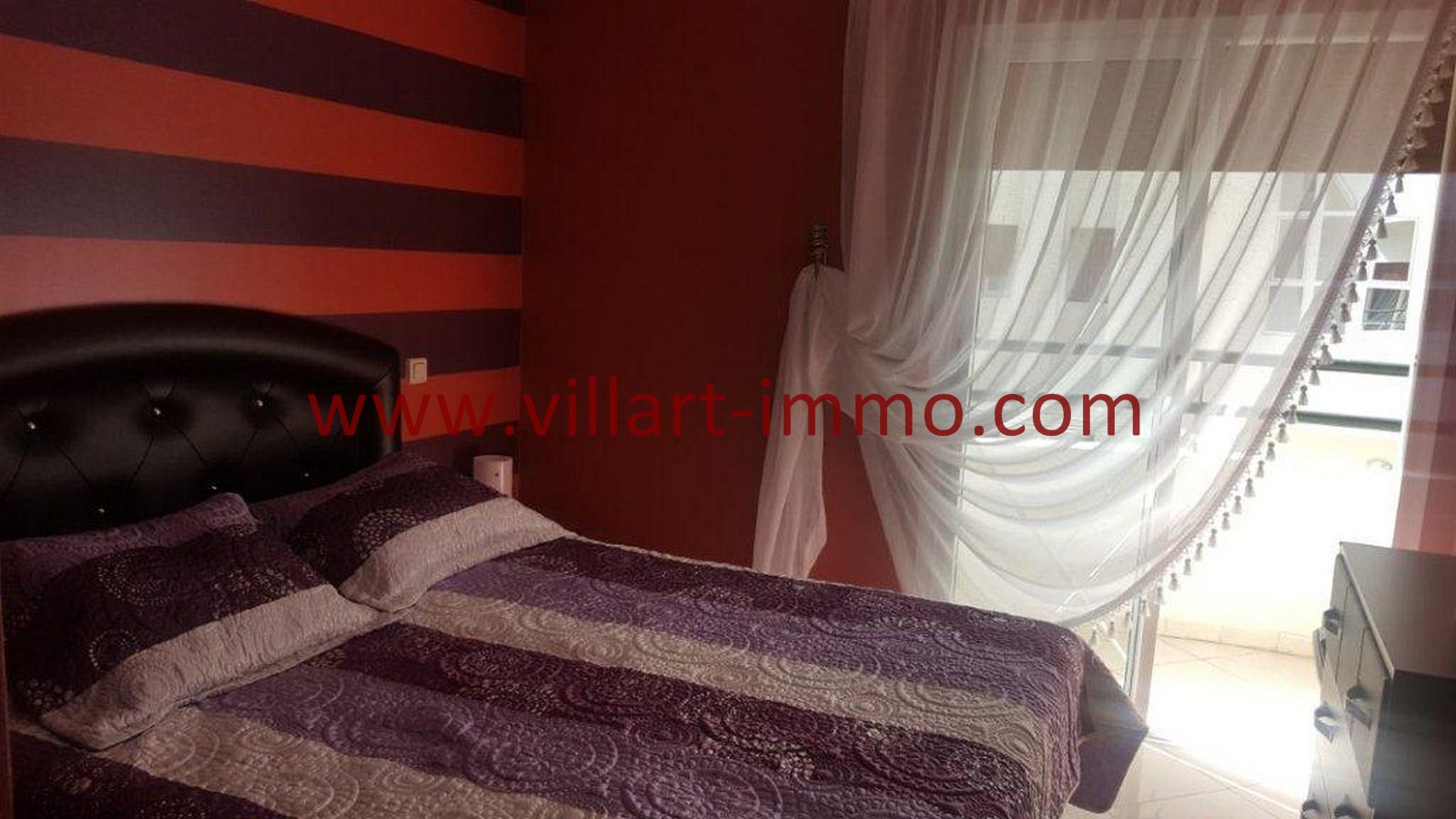 3-Vente-Appartement-Tanger-Chambre à coucher -VA514-Route de Rabat-Villart Immo