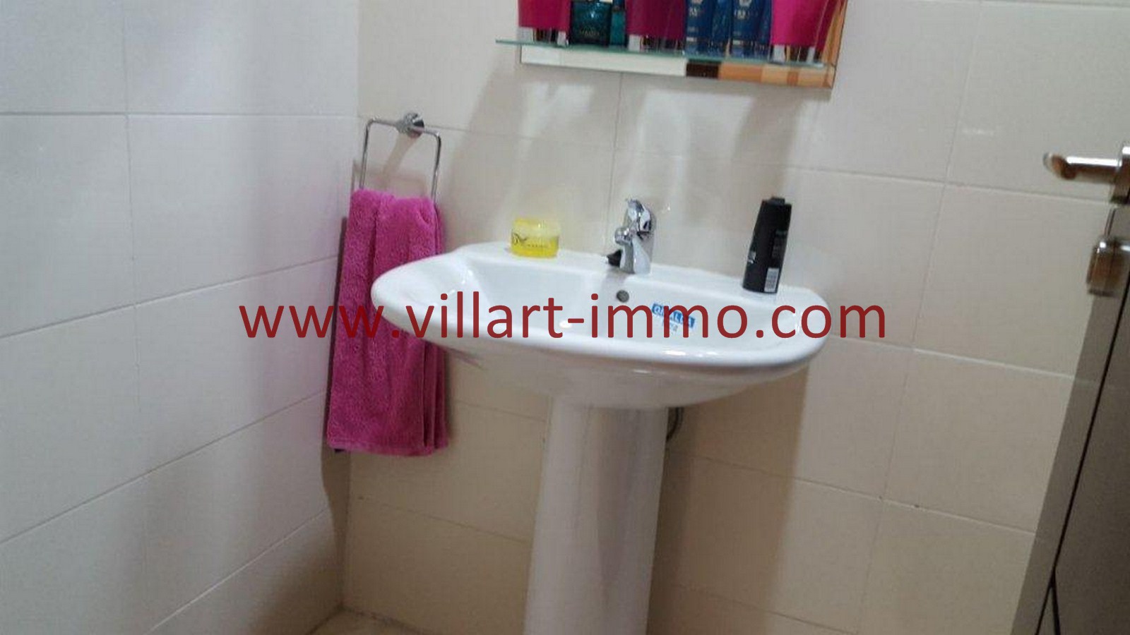 7-Vente-Appartement-Tanger-Toilette de service -VA514-Route de Rabat-Villart Immo