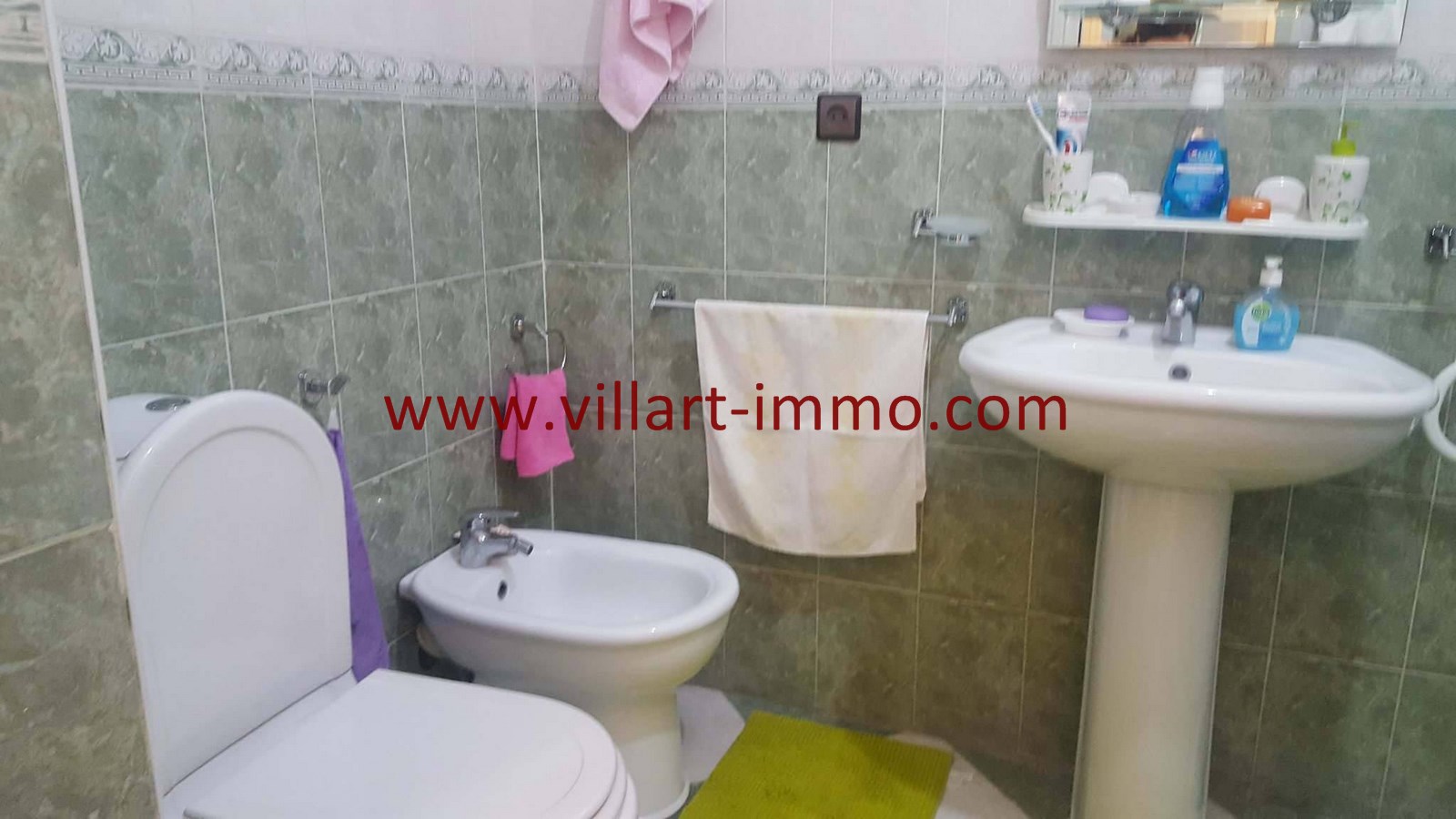 10-Vente-Appartement-Centre-ville-Tanger-Salle de bain-VA531-Villart Immo