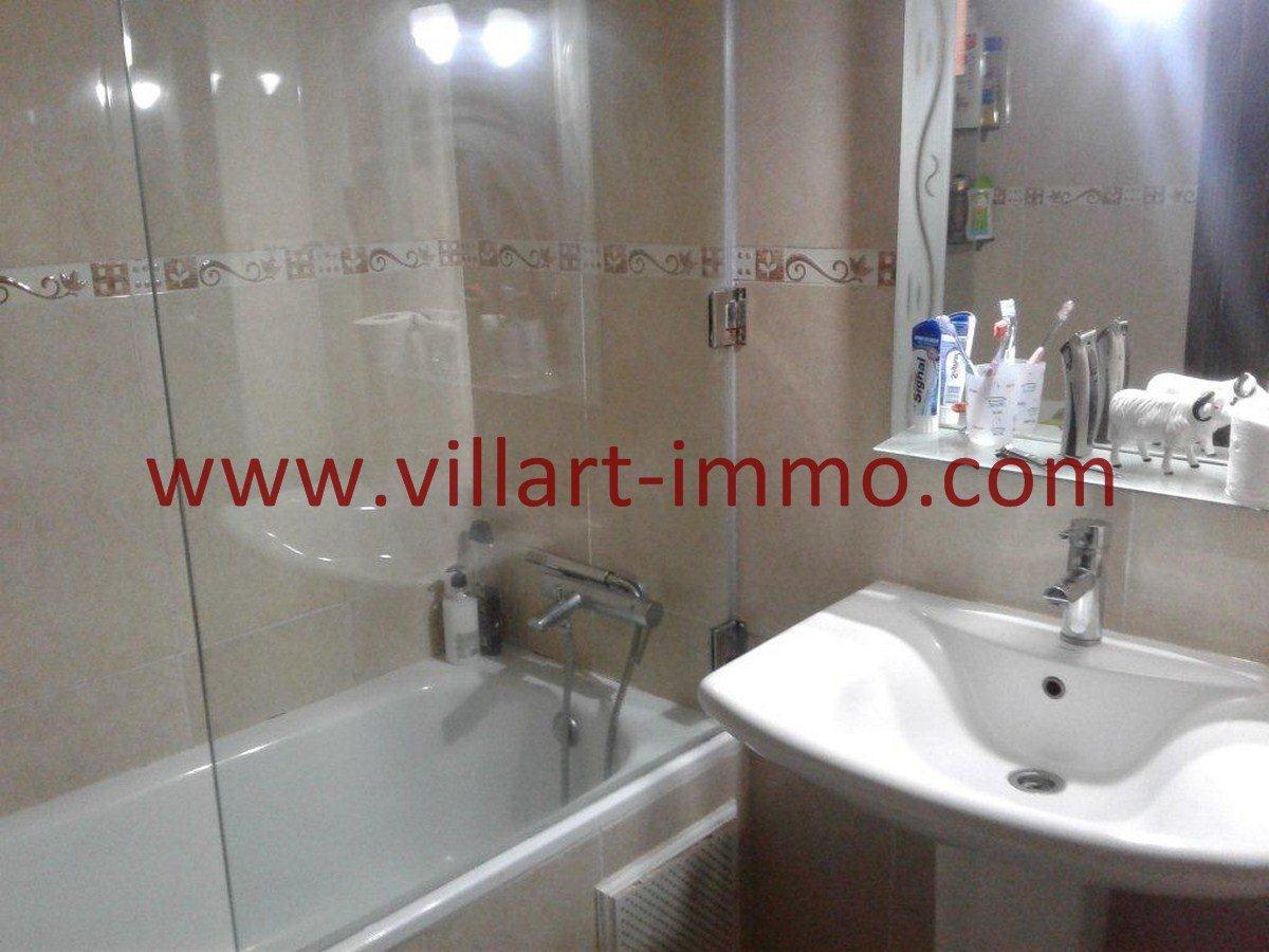 9-Vente-Appartement-Centre Ville-Tanger-Salle de bain 2 -VA544-Villart Immo